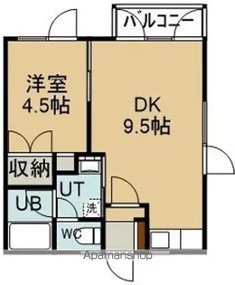 ヴィレッジ・ヒル【1階】の間取り